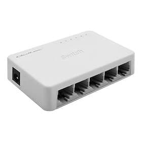 Qoltec Switch 5-Port 10/100/1000 Desktop