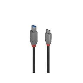 Lindy 36665 USB-C to USB-B USB 3.2 Gen 1 0.5 m