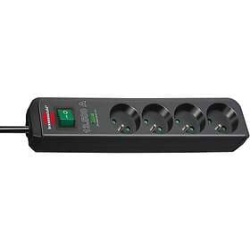 Brennenstuhl Eco-Line 4-Way Surge Protected Power Strip 1412000000