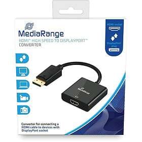 MediaRange MRCS177 HDMI to DisplayPort Adapter Male to Female Straight