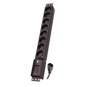 Lestar Lzrm 810 BW G-A K:CZ 8-Way Power Strip 3m CZ3MIEC32