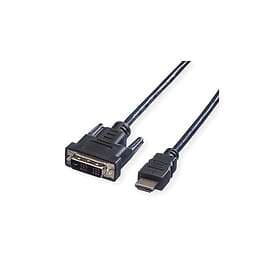 Value DVI-D to HDMI Type A Cable 1.5m 11.99.5516