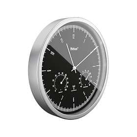 Mebus Radio Wall Clock With Thermo-Hygrometer 19777
