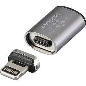 Renkforce RF-6736696 Magnetic Adapter USB-C Female to Lightning Male