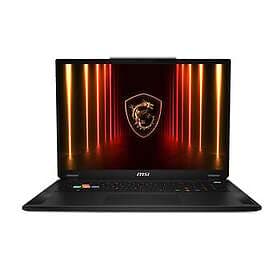 MSI Raider 18 HX AI 9S7-182462-009 18" Core Ultra 9 285HX 64GB RAM 4TB SSD RTX 5