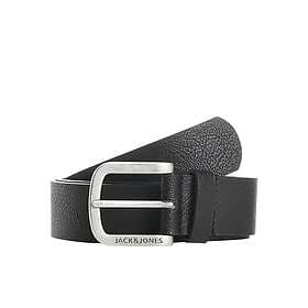 Jack & Jones 12120697 Harry Leather Belt (Black)