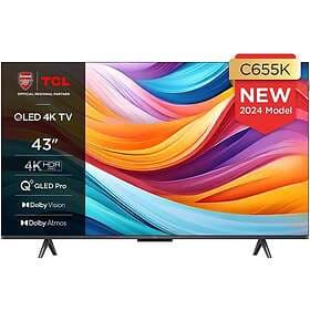 TCL C655 43" 4K Ultra HD QLED Smart TV - 43C655K