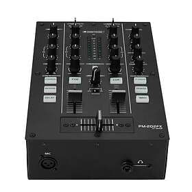Omnitronic PM-202FX 2-Channel DJ Mixer With Filter, FX and Bluetooth