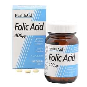 HealthAid Folic Acid 400mcg 270 Tablets