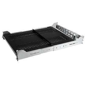 StarTech.com 2U Adjustable Vented Sliding Rack Shelf