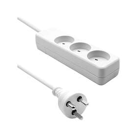 ProXtend Kit3-Kit06w 3-Way Power Strip 6m
