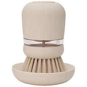 Brabantia SinkSide Scrub Brush with Soap Dispenser