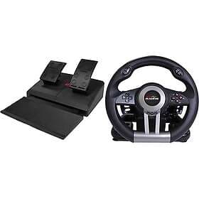X-Rocker 5101801 Steering Wheel + Pedals (PC/PS4/Switch/Xbox One)