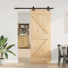 vidaXL NARVIK Sliding Door 80 x 210 cm 3445230