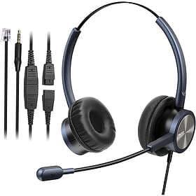 SubZero Single Ear Headset Microphone with Minijack Connector Tan