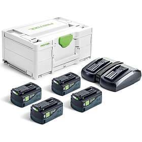 Festool SYS 18v Starter Kit 5ah 4-pack