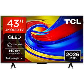 TCL P7L 43" 4K Ultra HD QLED HDR Google TV (2026) - 43P7L-UK