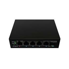 Lanberg Switch Light Industrial Poe ILFE-4P-1GE-1S-90