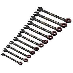Draper 8241RMM/BK/12 Ratchet Combination Spanner Set 12pcs
