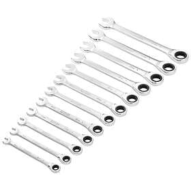 Draper 27689 Ratchet Combination Spanner Set 12pcs