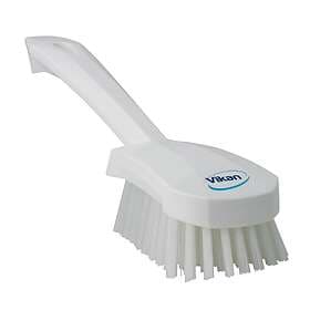 Vikan Hand Brush Professional Kitchen White Hard Bristles