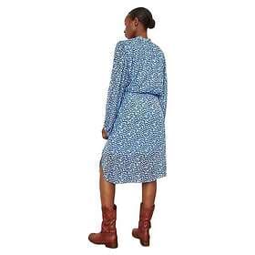 Second Female Aronia Long Sleeve Midi Dress