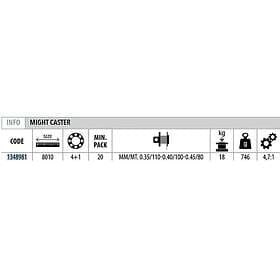 Lineaeffe Might Caster 8010