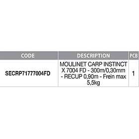 Sert Carp Instinct X 7004FD