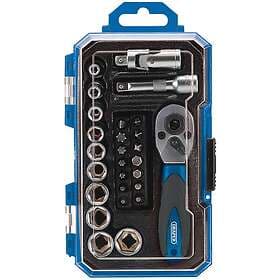 Draper 04778 Socket and Screwdriver Bit Set 1/4" 27pcs