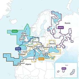 Garmin Mediterranean+black Sea Navionics Vision+™ Marine Charts
