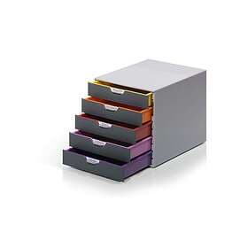 Durable Drawer cabinet Vc 5 drawers grey