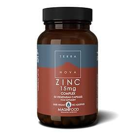 Terranova Magnifood Zinc 15mg Complex 50 Capsules