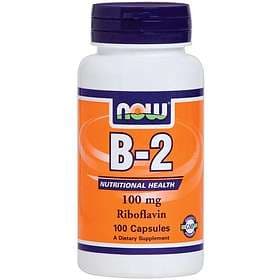 Now Foods Vitamin B-2 (Riboflavin) 100 Capsules