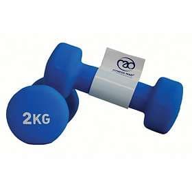 Fitness-Mad Neoprene Dumbbells 2x2kg