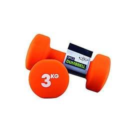Fitness-Mad Neoprene Dumbbells 2x3kg