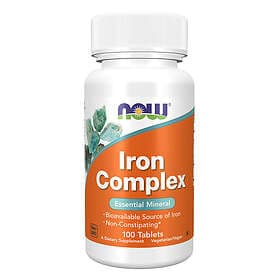 Now Foods Iron Complex 100 Tablets