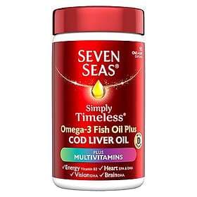 Seven Seas Pure Cod Liver Oil Plus A-Z Multivitamins 90 Capsules