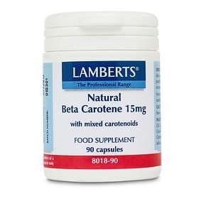 Lamberts Natural Beta Carotene 15mg 90 Capsules