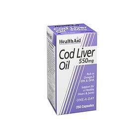 HealthAid Super Cod Liver Oil 550mg 250 Capsules