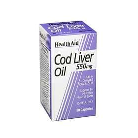 HealthAid Super Cod Liver Oil 550mg 90 Capsules