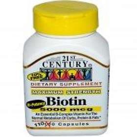 21st Century Biotin 5000mcg 110 Capsules