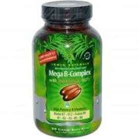 Irwin Naturals Mega B Complex with Quick Energy MCT's 60 Capsules