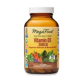 MegaFood Vitamin D-3 2000IU 90 Tablets