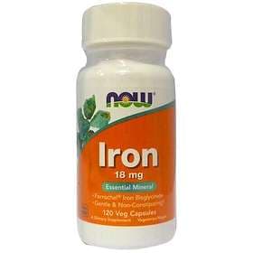 Now Foods Iron 18mg 120 Capsules