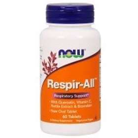 Now Foods Respir-All 60 Tablets