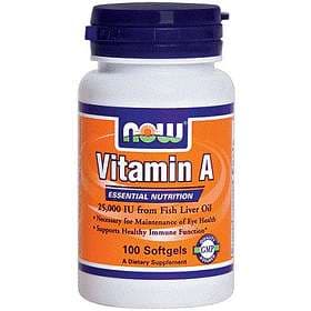 Now Foods Vitamin A 10000IU 100 Capsules