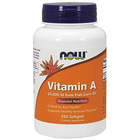 Now Foods Vitamin A 25000IU 250 Capsules