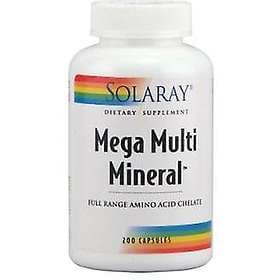 Solaray Mega Multi Mineral 120 Capsules