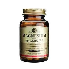 Solgar Magnesium with Vitamin B6 250 Tablets