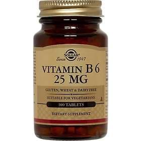 Solgar Vitamin B6 25mg 100 Tablets
